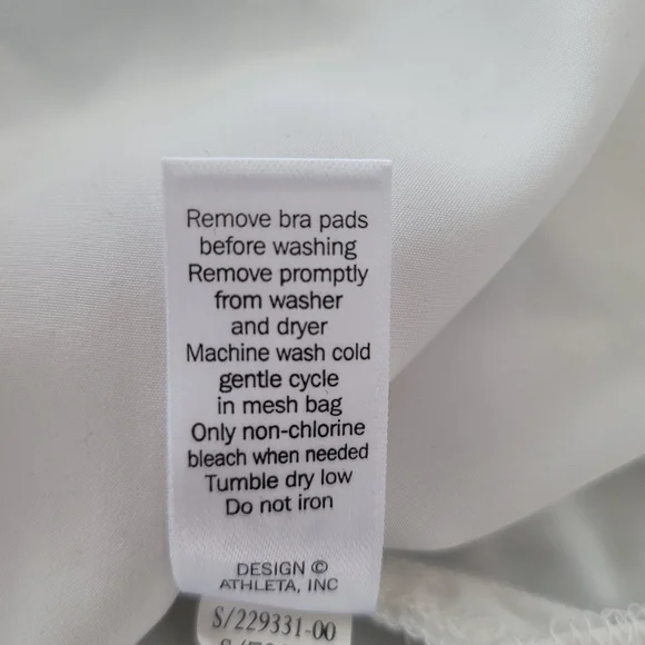 Athleta Ikat Bloom Maxi Dress Midi Halter Black & White Summer Pockets Size S - Picture 14 of 14